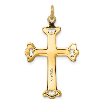 Gold-Plated Sterling Silver Cross Pendant – view 5
