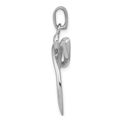 Sterling Silver Trinity Celtic Pendant – view 3