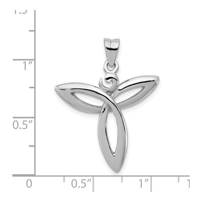 Sterling Silver Trinity Celtic Pendant – view 5