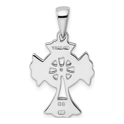 Sterling Silver Celtic Cross Pendant – view 4