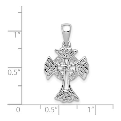 Sterling Silver Celtic Cross Pendant – view 5