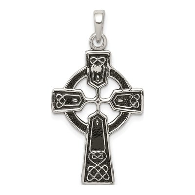 Sterling Silver Celtic Cross Pendant