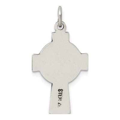 Sterling Silver Small Celtic Cross Pendant – view 5