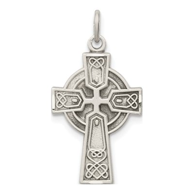 Sterling Silver Small Celtic Cross Pendant