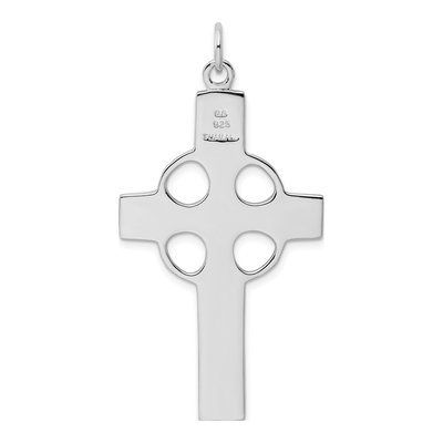 Sterling Silver Celtic Cross Pendant – view 4
