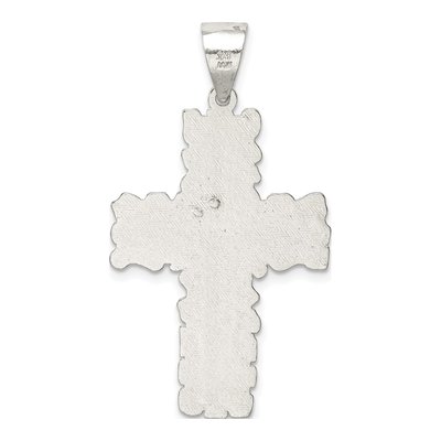 Sterling Silver Outlined Cross Pendant – view 5