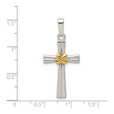 Sterling Silver Latin Cross Pendant – view 4