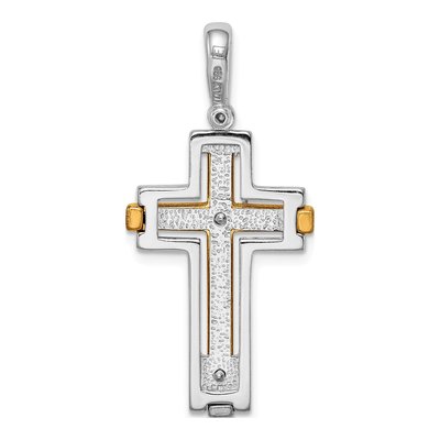 Sterling Silver Cross Pendant – view 4