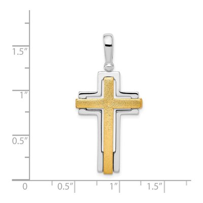 Sterling Silver Cross Pendant – view 5