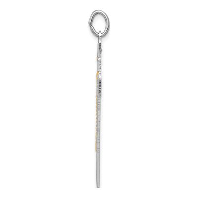 Sterling Silver Rosary Cross Pendant – view 3