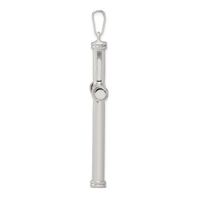 Sterling Silver Hollow Cross Pendant – view 3