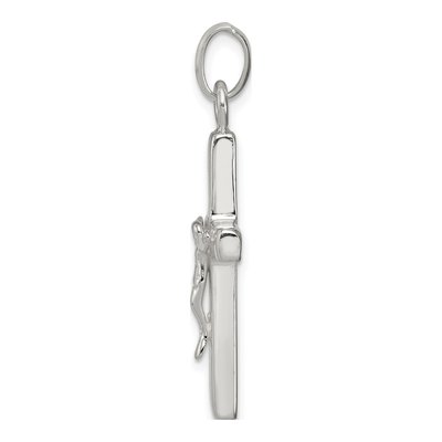 Sterling Silver Crucifix Cross Pendant – view 3