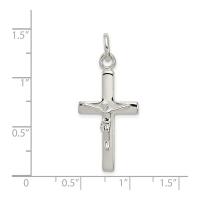 Sterling Silver Crucifix Cross Pendant – view 4