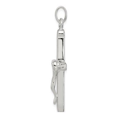 Sterling Silver Crucifix Cross Pendant – view 3