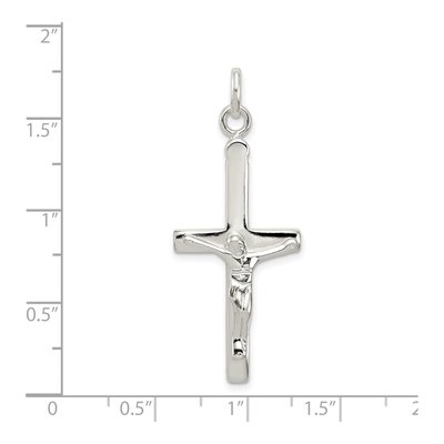 Sterling Silver Crucifix Cross Pendant – view 4