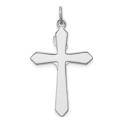 Sterling Silver CZ INRI Cross Pendant – view 5