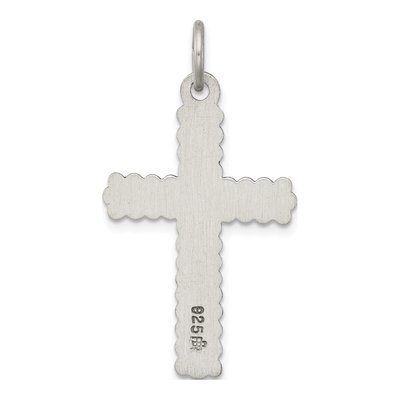 Sterling Silver INRI Crucifix Pendant – view 5