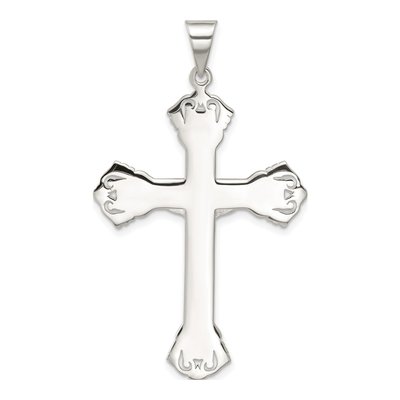 Sterling Silver Crucifix Pendant – view 4