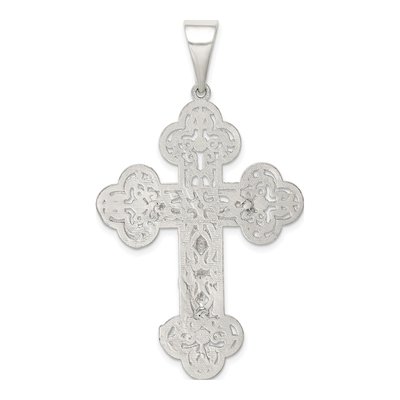 Sterling Silver Crucifix Pendant – view 5