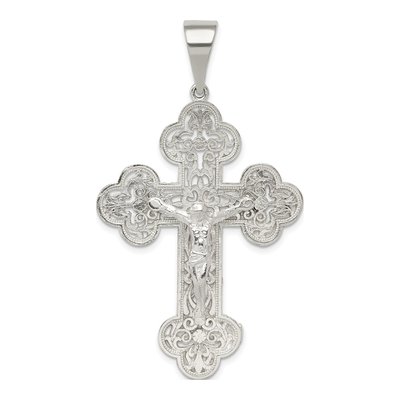 Sterling Silver Crucifix Pendant