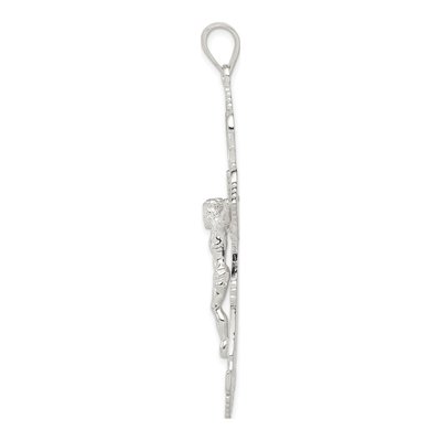 Sterling Silver Crucifix Pendant – view 3