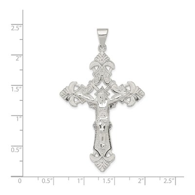 Sterling Silver Crucifix Pendant – view 4