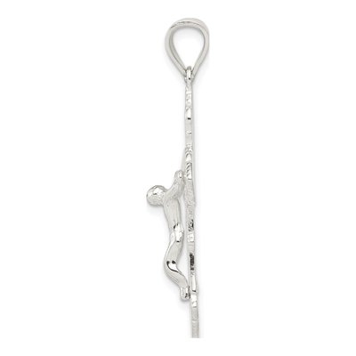 Sterling Silver Crucifix Pendant – view 3