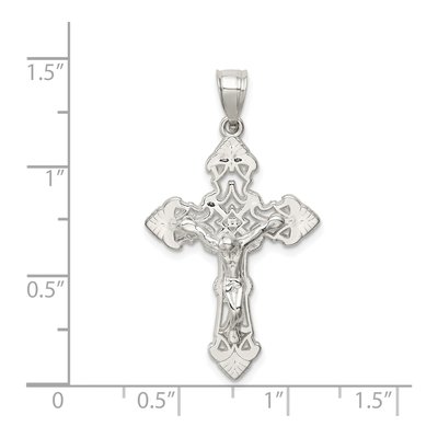 Sterling Silver Crucifix Pendant – view 4