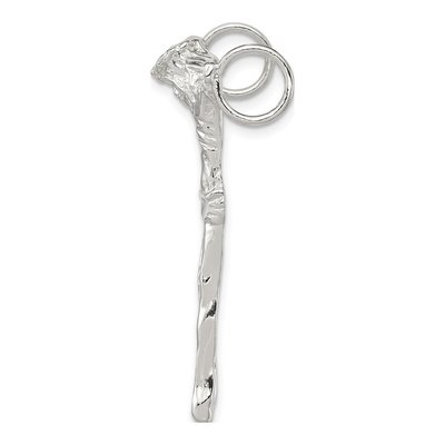 Sterling Silver Jesus Cross Slide Pendant – view 3