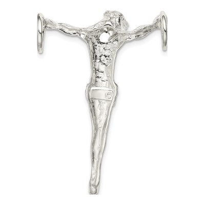 Sterling Silver Jesus Cross Slide Pendant – view 5