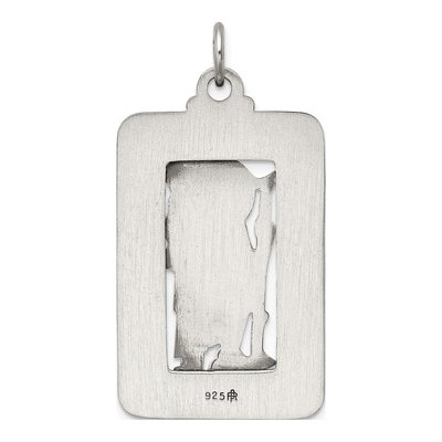 Sterling Silver St Christopher Medal Pendant – view 5