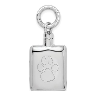 Sterling Silver Ash Holder Memorial Pendant – view 6