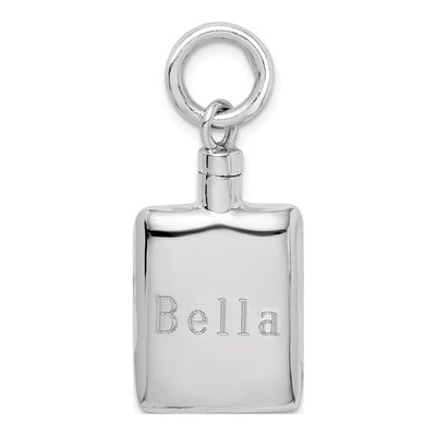 Sterling Silver Ash Holder Memorial Pendant – view 7