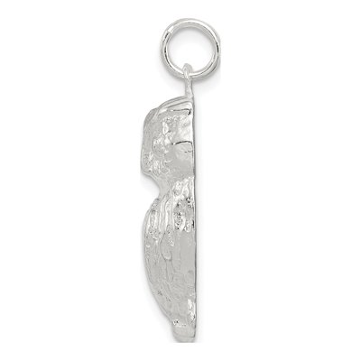 Sterling Silver Owl Charm – view 3