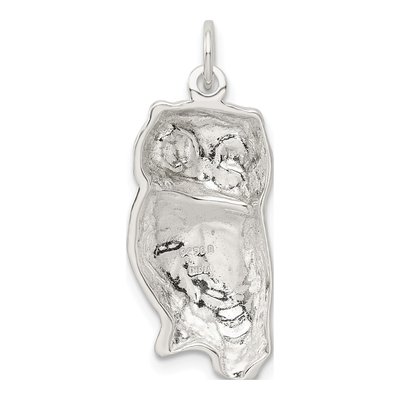 Sterling Silver Owl Charm – view 5