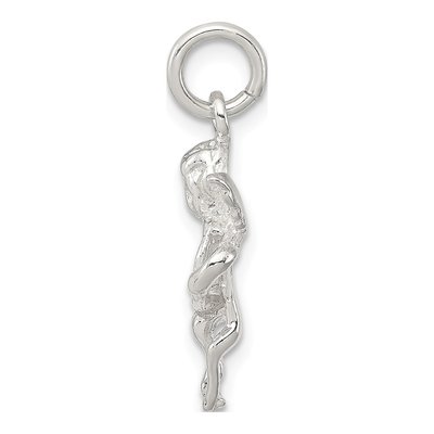 Sterling Silver Angel Love Pendant – view 3