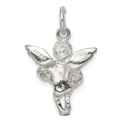 Sterling Silver Angel Love Pendant – view 5