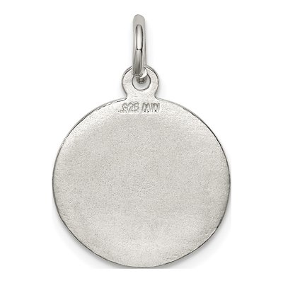 Sterling Silver Raphael Angel Pendant – view 4