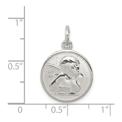 Sterling Silver Raphael Angel Pendant – view 5
