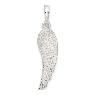Sterling Silver Angel Wing Pendant – view 5