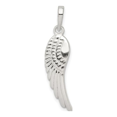Sterling Silver Angel Wing Pendant