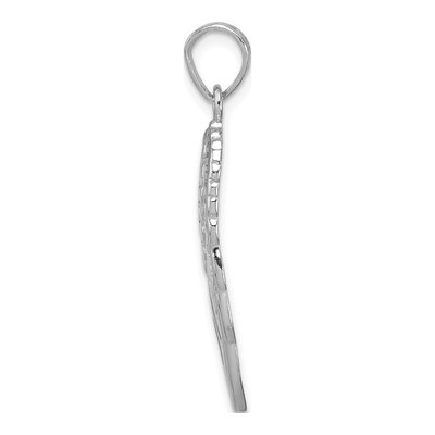 Sterling Silver Angel Wing Pendant – view 3