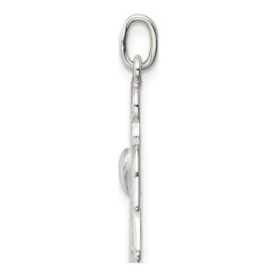 Sterling Silver Angel Pendant – view 3