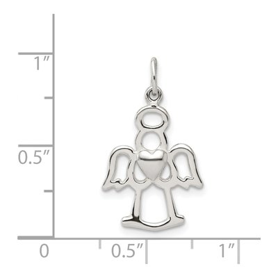Sterling Silver Angel Pendant – view 4