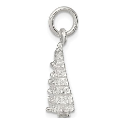 Sterling Silver Christmas Tree Pendant – view 3