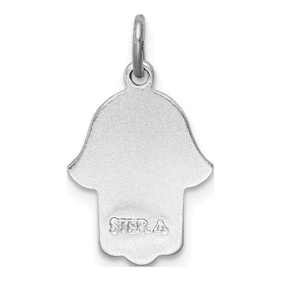 Sterling Silver Hamsa Pendant – view 5