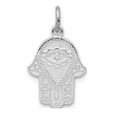 Sterling Silver Hamsa Pendant