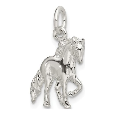Sterling Silver Horse Pendant – view 6
