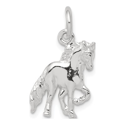 Sterling Silver Horse Pendant