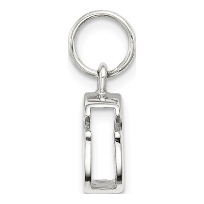 Sterling Silver Letter G Charm – view 3